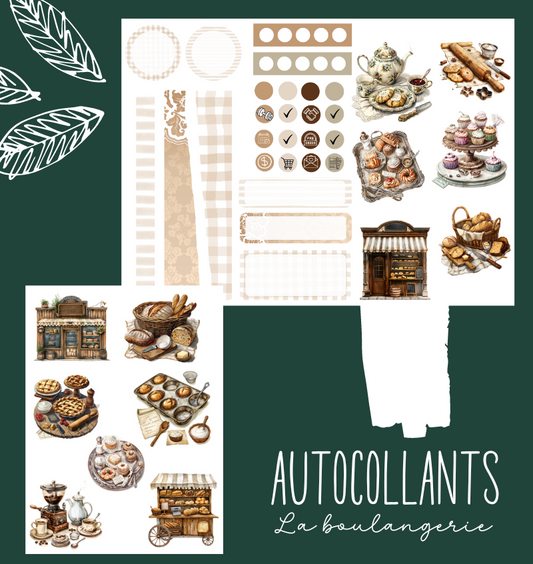 Autocollants La boulangerie