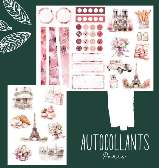 Autocollants Paris