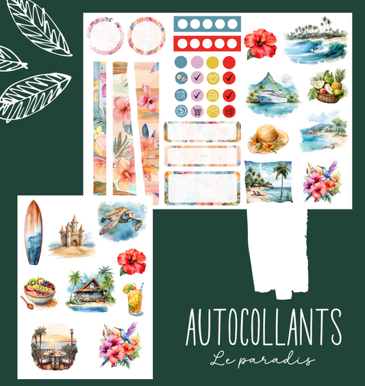 Autocollants Le paradis