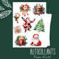Autocollants Papa Noël