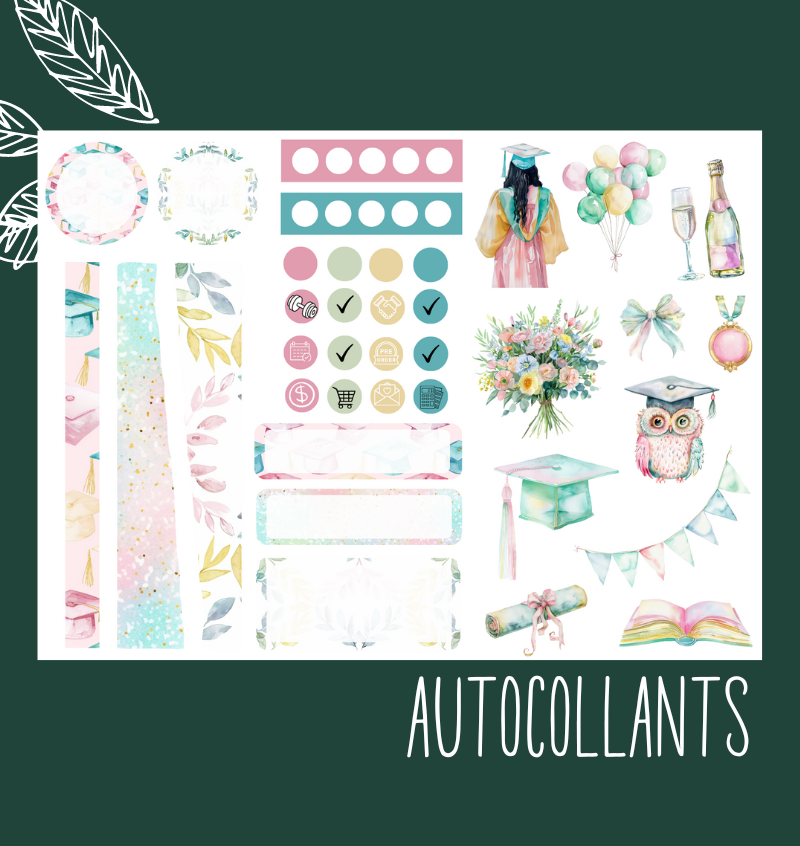 Autocollants Félicitations!