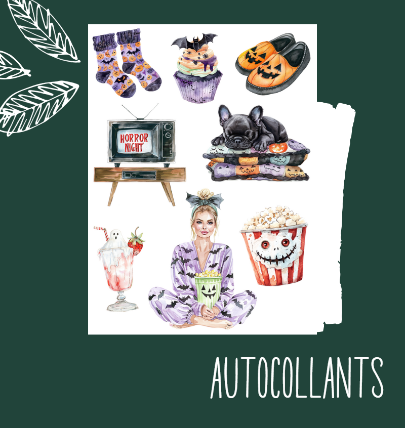 Autocollants Octobre