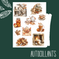 Autocollants Café d'automne