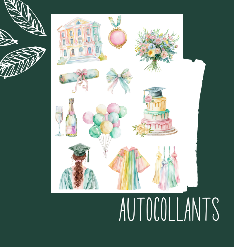 Autocollants Félicitations!