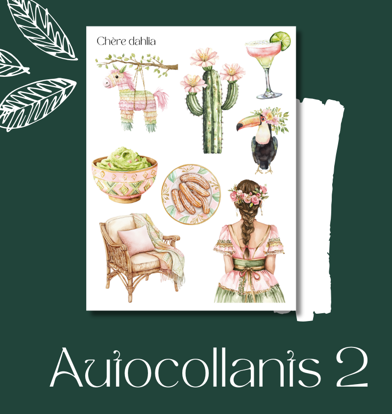 Autocollants Paradis Mexico