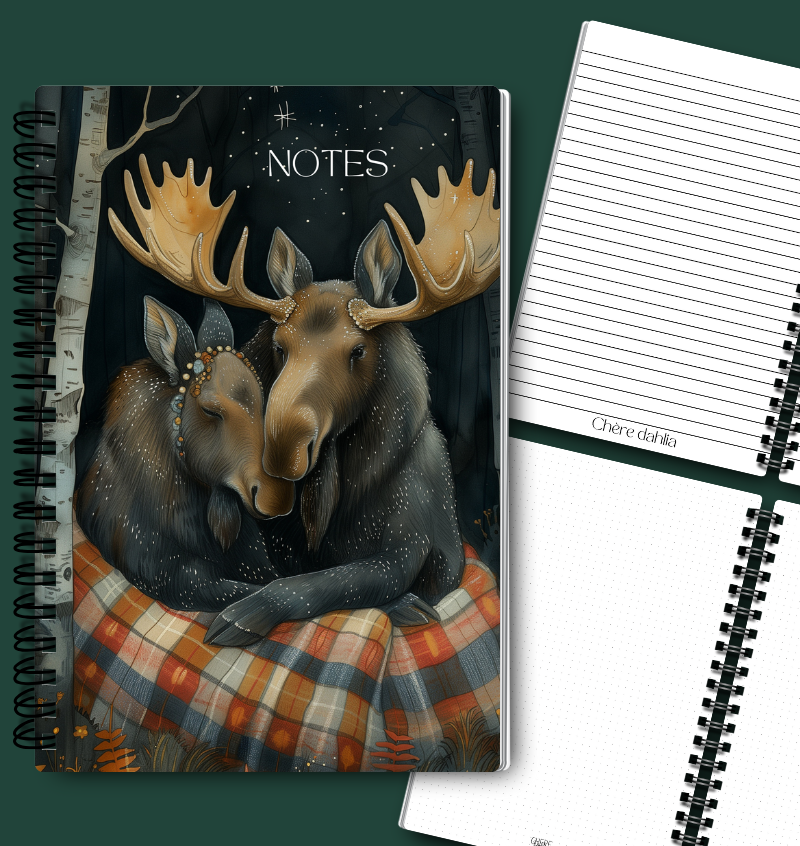 Cahier de notes Câlin d'animaux