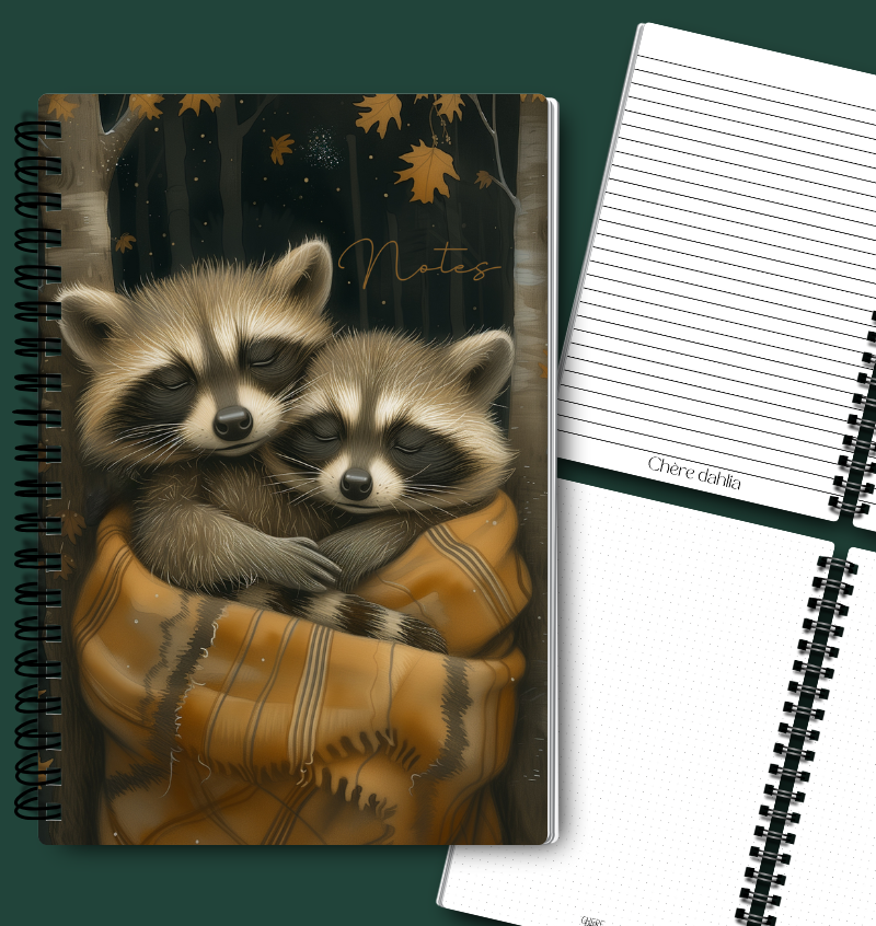 Cahier de notes Câlin d'animaux