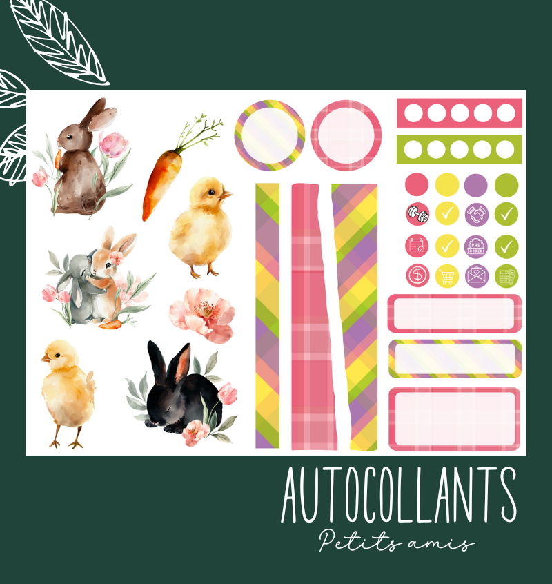 Autocollants Petits amis