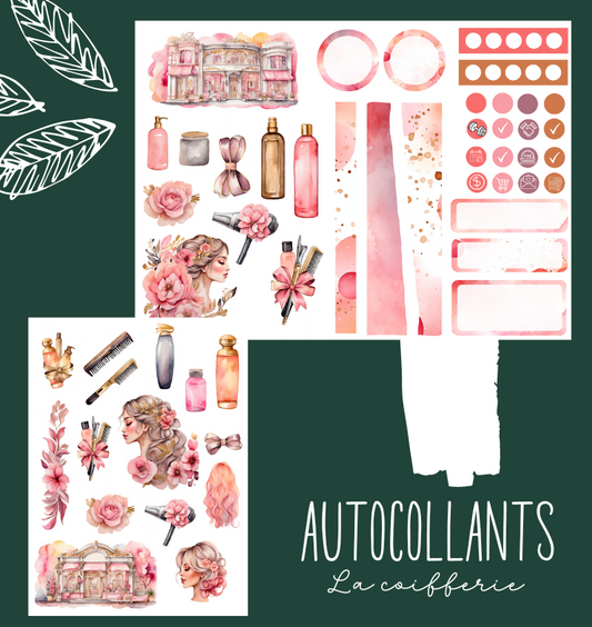 Autocollants Coifferie