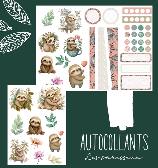 Autocollants Les paresseux