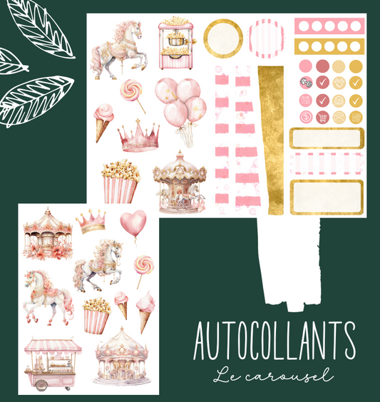 Autocollants Le Carousel