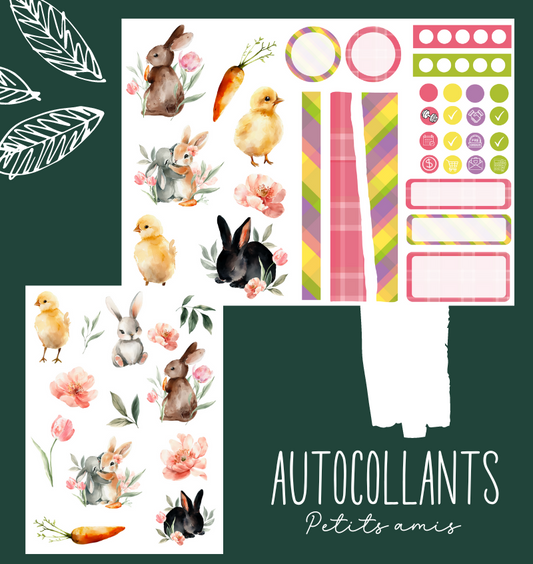 Autocollants Petits amis