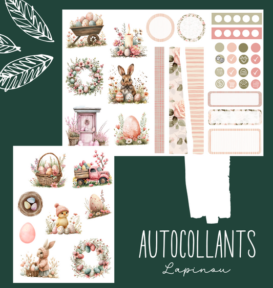 Autocollants Lapinou