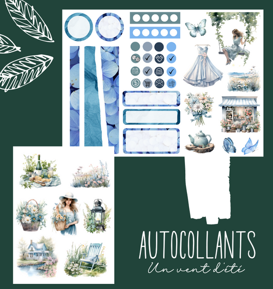 Autocollants Un vent d'été