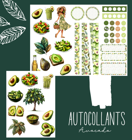 Autocollants Avocado