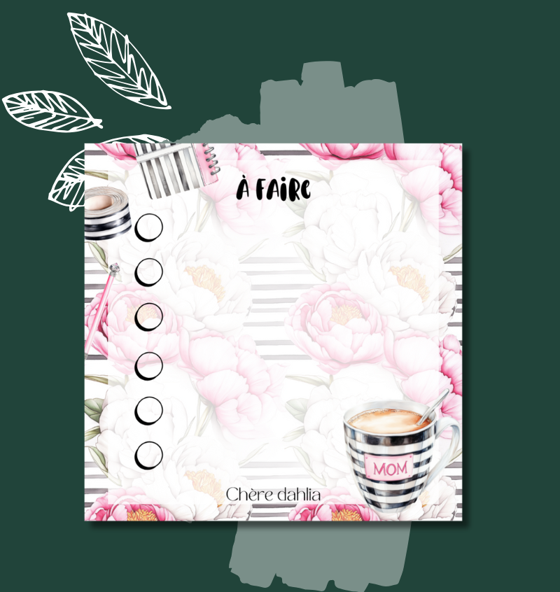Bloc-Notes Jeune Maman
