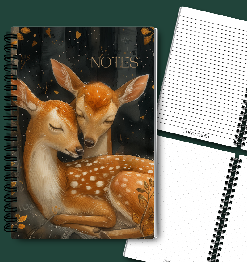 Cahier de notes Câlin d'animaux