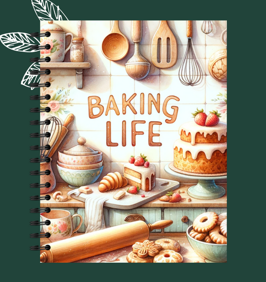 Cahier de notes Baking life