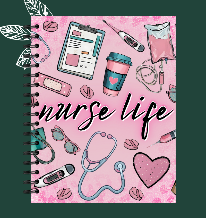 Cahier de notes Nurse life