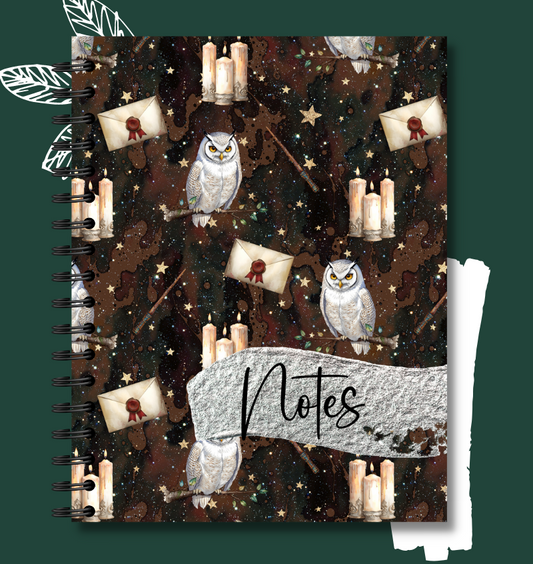 Cahier de notes Courrier ensorcelé