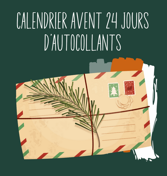 Calendrier de l'avent 2025 (Autocollants)